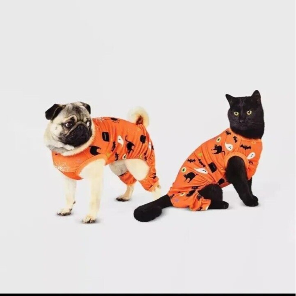 Hyde & EEK! Boutique Halloween Matching Family Sleep Dog and Cat Pajama‎ X-Small